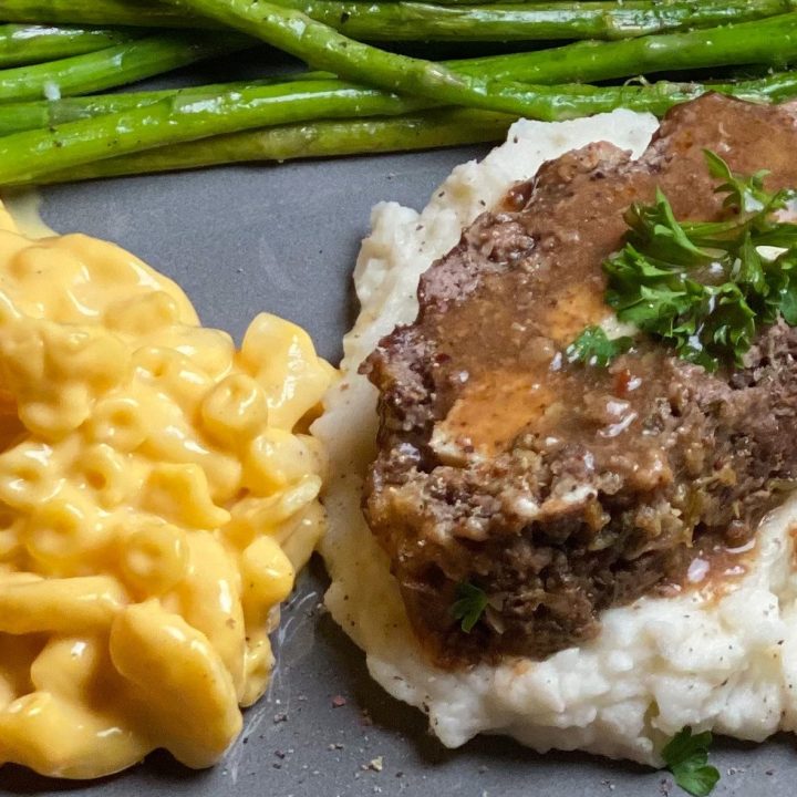 Cheese Stuffed BBQ Meatloaf